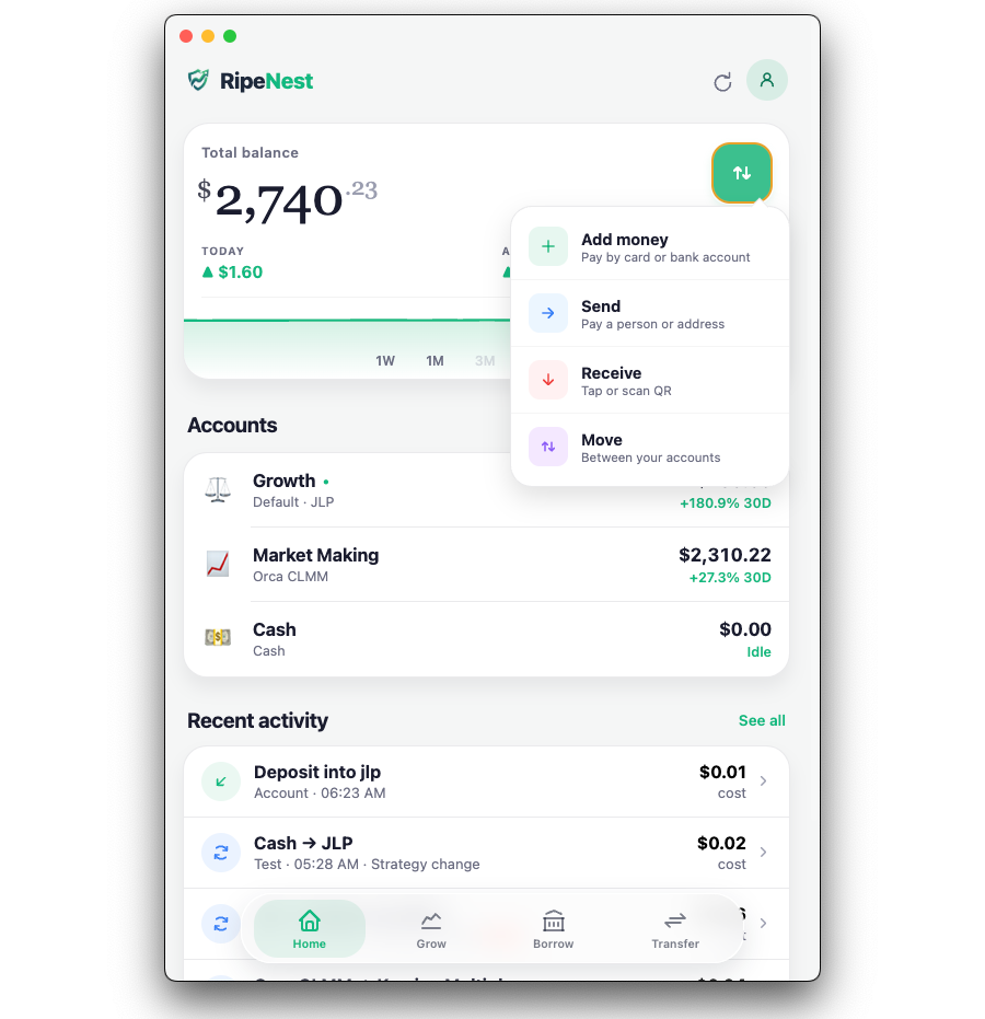 I Built a Stablecoin Wallet that Earns 20% Yield
